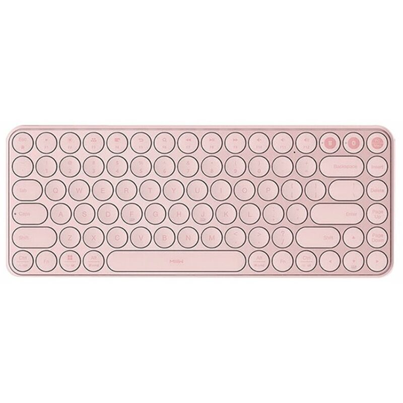 Mini BT Teclado de modo dual 85 teclas Teclado multidispositivo de 2.4GHz Teclado inalambrico Compatible con Mac iPad iPhone Windows Android para
Mini BT Teclado de modo dual 85 teclas Teclado multidispositivo de 2.4GHz Teclado inalambrico Compatible con Mac iPad iPhone Windows Android para