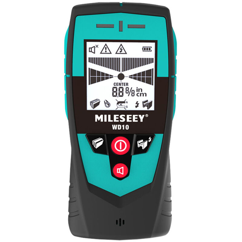 2.2 pulgadas, Detector de cable de escaner de pared con buscador de pernos, Detector de pared multifuncion de mano, Sin bateria - Mileseey
2.2 pulgadas, Detector de cable de escaner de pared con buscador de pernos, Detector de pared multifuncion de mano, Sin bateria - Mileseey