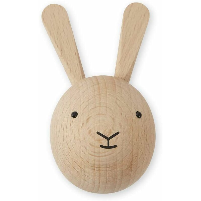Abcrital - Mini gancho de pared de madera de conejo - Perchero para niños / guardería - 8 x 6 x 4,5 cm
Abcrital - Mini gancho de pared de madera de conejo - Perchero para niños / guardería - 8 x 6 x 4,5 cm