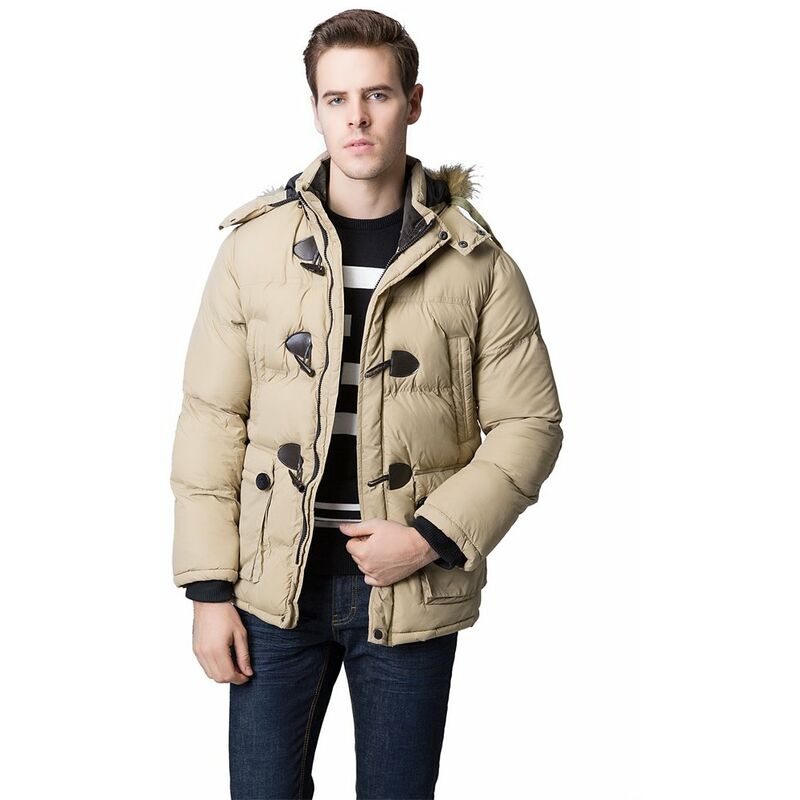 Moda invierno hombres Parka cuello de piel sintetica con capucha gruesa chaqueta calida abrigo prendas de vestir exteriores,Caqui, XXL
Moda invierno hombres Parka cuello de piel sintetica con capucha gruesa chaqueta calida abrigo prendas de vestir exteriores,Caqui, XXL