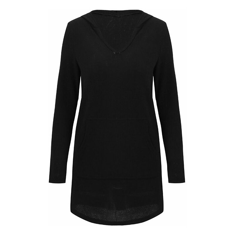 Moda Mujer Sudaderas con capucha Solido Manga larga Bolsillo Casual Pullover Tops con capucha Blusa,Negro, XXL
Moda Mujer Sudaderas con capucha Solido Manga larga Bolsillo Casual Pullover Tops con capucha Blusa,Negro, XXL