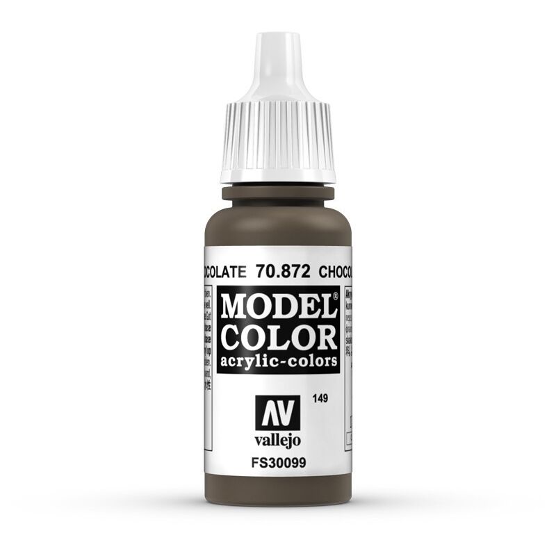 Acrylicos Vallejo - MODEL COLOR PINTURA ACRILICA MATE 17 ML | COLOR: 872 Marrón Chocolate - 872 Marrón Chocolate
Acrylicos Vallejo - MODEL COLOR PINTURA ACRILICA MATE 17 ML | COLOR: 872 Marrón Chocolate - 872 Marrón Chocolate