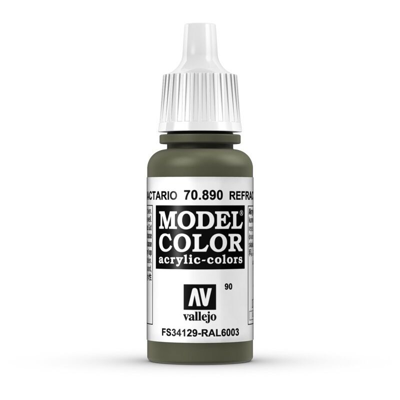 MODEL COLOR PINTURA ACRILICA MATE 17 ML | COLOR: 890 Verde Refractario - 890 Verde Refractario
MODEL COLOR PINTURA ACRILICA MATE 17 ML | COLOR: 890 Verde Refractario - 890 Verde Refractario