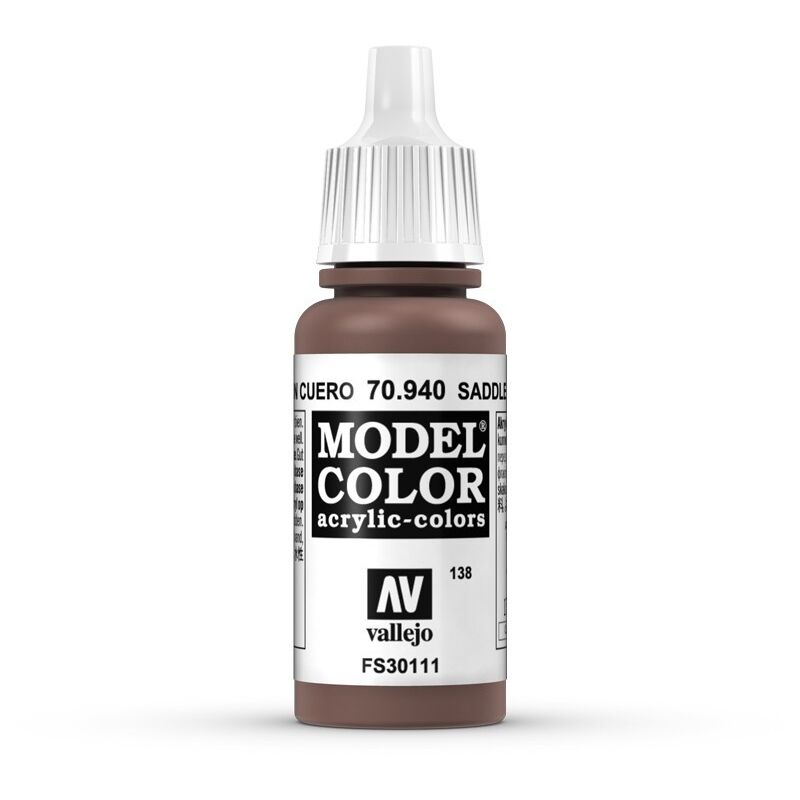 Acrylicos Vallejo - MODEL COLOR PINTURA ACRILICA MATE 17 ML | COLOR: 940 Marrón Cuero - 940 Marrón Cuero
Acrylicos Vallejo - MODEL COLOR PINTURA ACRILICA MATE 17 ML | COLOR: 940 Marrón Cuero - 940 Marrón Cuero