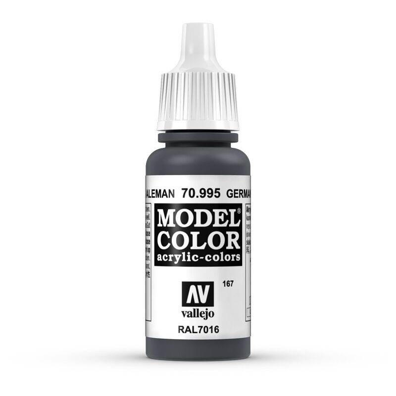 Acrylicos Vallejo - MODEL COLOR PINTURA ACRILICA MATE 17 ML | COLOR: 995 Gris Alemán - 995 Gris Alemán
Acrylicos Vallejo - MODEL COLOR PINTURA ACRILICA MATE 17 ML | COLOR: 995 Gris Alemán - 995 Gris Alemán