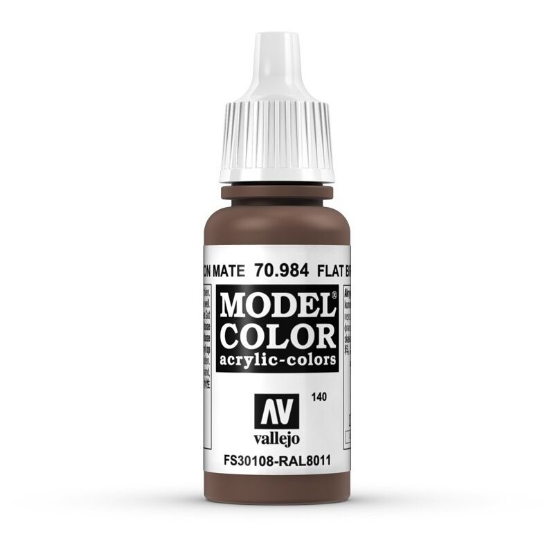 Acrylicos Vallejo - MODEL COLOR PINTURA ACRILICA MATE 17 ML | COLOR: 984 Marrón Mate - 984 Marrón Mate
Acrylicos Vallejo - MODEL COLOR PINTURA ACRILICA MATE 17 ML | COLOR: 984 Marrón Mate - 984 Marrón Mate