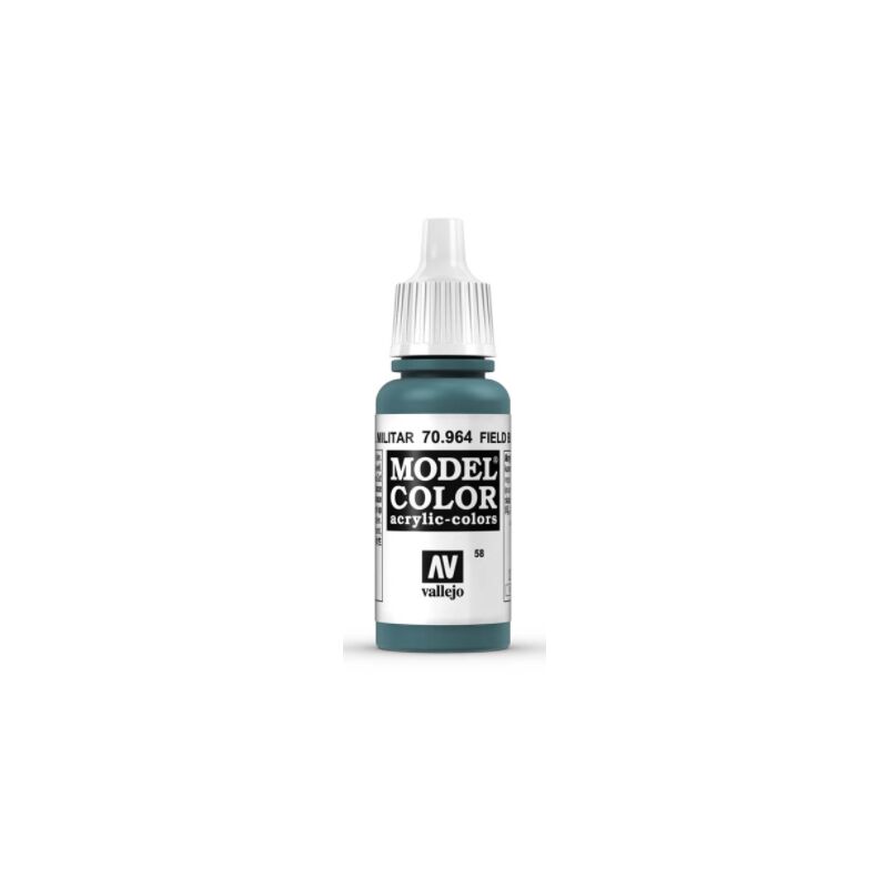 MODEL COLOR PINTURA ACRILICA MATE 17 ML | COLOR: 964 Azul Militar - 964 Azul Militar
MODEL COLOR PINTURA ACRILICA MATE 17 ML | COLOR: 964 Azul Militar - 964 Azul Militar