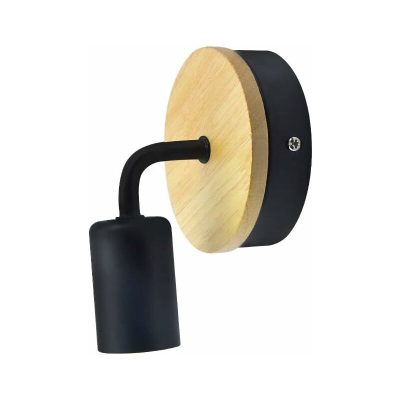 Aplique de pared industrial E27 moderno en madera y hierro negro lámpara de pared de punto nórdico contemporáneo e27 para hogar, dormitorio, sala de
Aplique de pared industrial E27 moderno en madera y hierro negro lámpara de pared de punto nórdico contemporáneo e27 para hogar, dormitorio, sala de