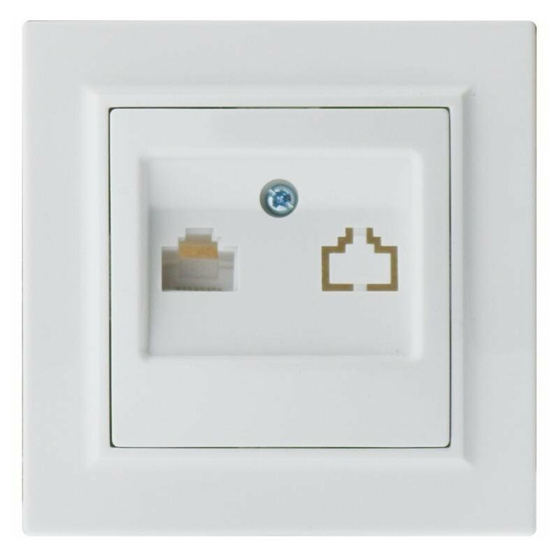Módulo Empotrable Toma Internet Blanco Marco Incluido IP20 Serie wLine Blanco | IluminaShop
Módulo Empotrable Toma Internet Blanco Marco Incluido IP20 Serie wLine Blanco | IluminaShop