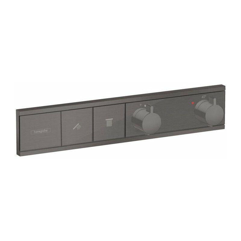 Hansgrohe - Módulo termostático RainSelect oculto con 2 funciones cromo negro cepillado
Hansgrohe - Módulo termostático RainSelect oculto con 2 funciones cromo negro cepillado