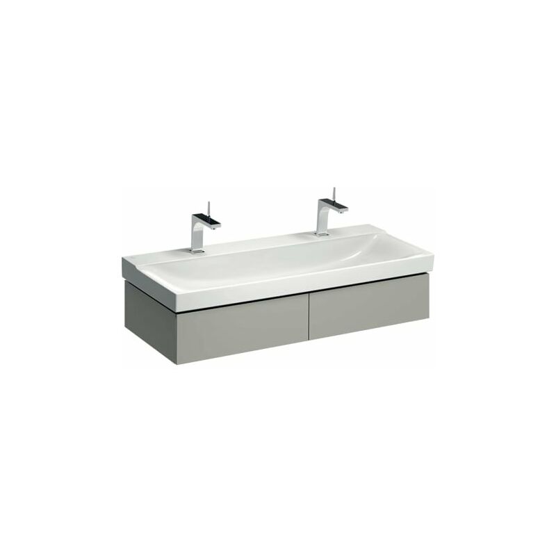 Keramag - Mueble bajo encimera Geberit Xeno 2 500.517., 1174x220x462mm, 2 cajones, color: Laca mate grisácea - 500.517.00.1
Keramag - Mueble bajo encimera Geberit Xeno 2 500.517., 1174x220x462mm, 2 cajones, color: Laca mate grisácea - 500.517.00.1