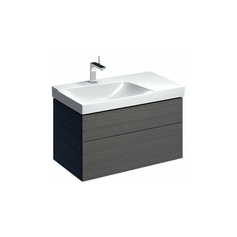 Keramag - Mueble bajo encimera Geberit Xeno 2 con sifón a la izquierda 500.515., 880x530x462mm, 2 cajones, color: Scultura gris Malamin Estructura de
Keramag - Mueble bajo encimera Geberit Xeno 2 con sifón a la izquierda 500.515., 880x530x462mm, 2 cajones, color: Scultura gris Malamin Estructura de