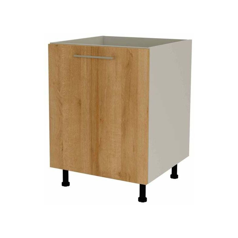 Mueble cocina bajo para fregadero en varios colores 85 cm(alto)60 cm(ancho)60 cm(largo) Color ROBLE VEGA
Mueble cocina bajo para fregadero en varios colores 85 cm(alto)60 cm(ancho)60 cm(largo) Color ROBLE VEGA