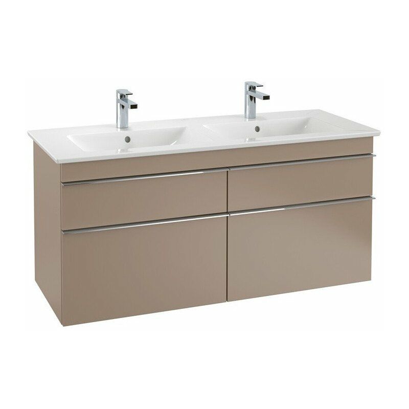 Mueble de baño, 1253 x 590 x 502 mm, modelo suspendido, En madera Vidrio Gris brillante
Mueble de baño, 1253 x 590 x 502 mm, modelo suspendido, En madera Vidrio Gris brillante
