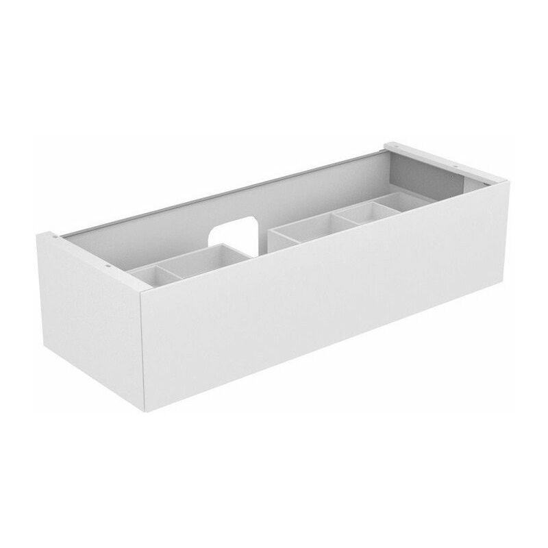 Keuco - Mueble de baño EDICIÓN 11 PLANNING 1400 x 350 x 535 mm con iluminación interior LED de cachemira / cristal de cachemira 
Keuco - Mueble de baño EDICIÓN 11 PLANNING 1400 x 350 x 535 mm con iluminación interior LED de cachemira / cristal de cachemira