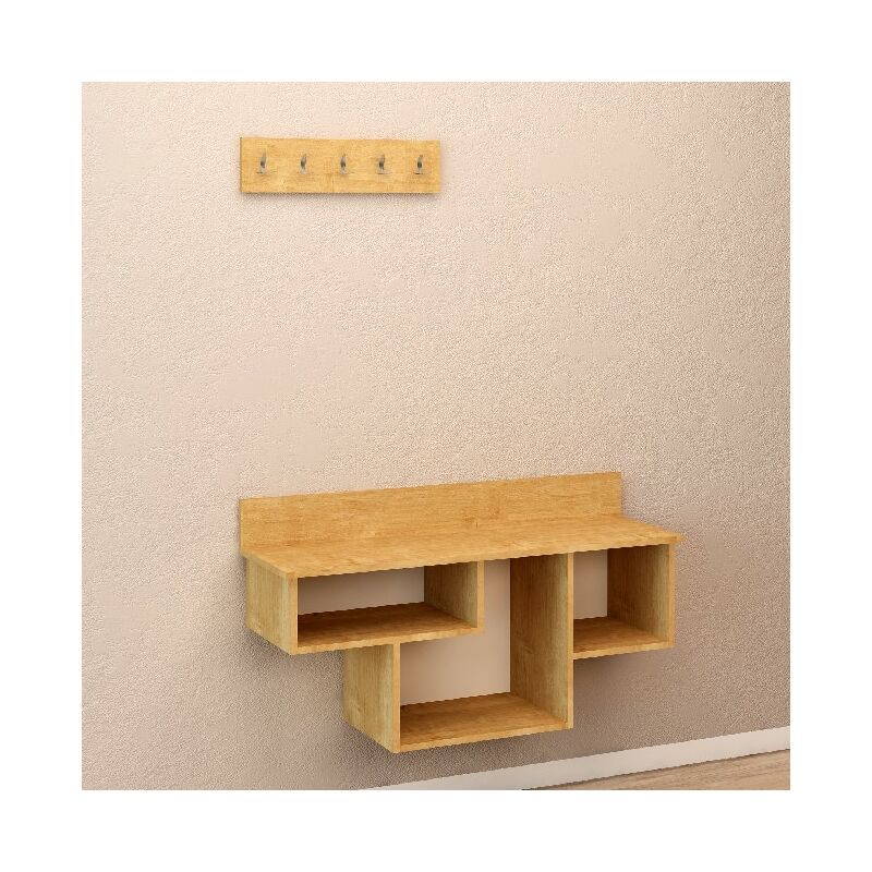 Mueble de Entrada Renzo - con Estantes - Pared, Oficina, Salon - Madera de Roble, 120 x 37 x 64 cm
Mueble de Entrada Renzo - con Estantes - Pared, Oficina, Salon - Madera de Roble, 120 x 37 x 64 cm