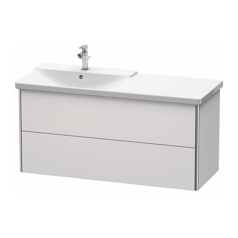 Duravit - Mueble bajo lavabo XSQUARE lavabo izquierdo 565x1210x473mm blanco lila satinado
Duravit - Mueble bajo lavabo XSQUARE lavabo izquierdo 565x1210x473mm blanco lila satinado