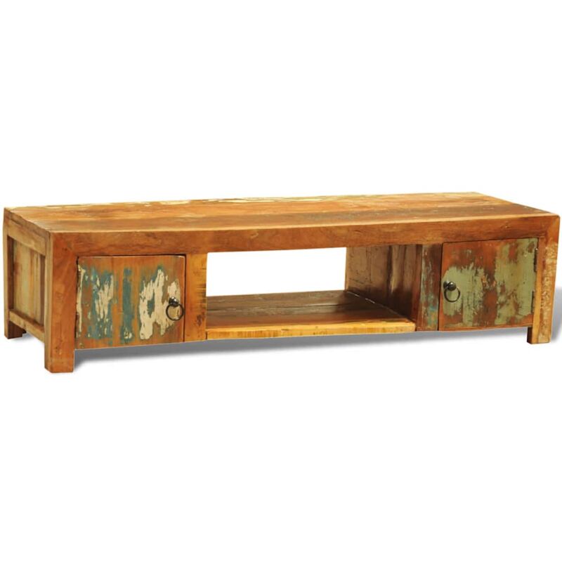 Mueble para la TV vintage con 2 puertas madera reciclada - Marrón - Vidaxl
Mueble para la TV vintage con 2 puertas madera reciclada - Marrón - Vidaxl