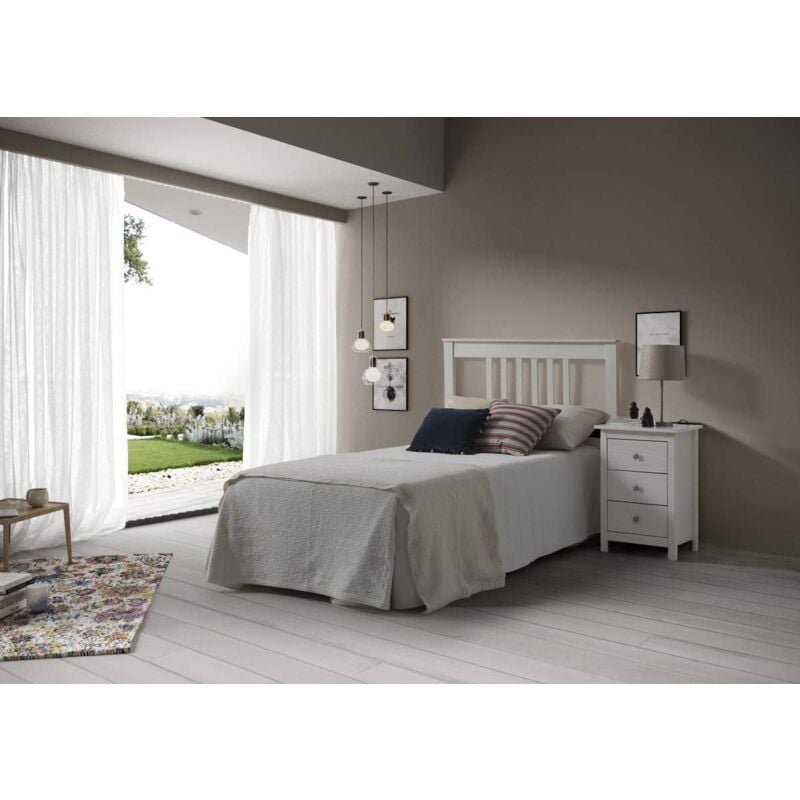 Moblit - Dogar Cabecero Tabac Pino Macizo, para Cama somier de 135, Color Blanco Translucido 100x147x2 (Alto-Ancho_Fondo)
Moblit - Dogar Cabecero Tabac Pino Macizo, para Cama somier de 135, Color Blanco Translucido 100x147x2 (Alto-Ancho_Fondo)