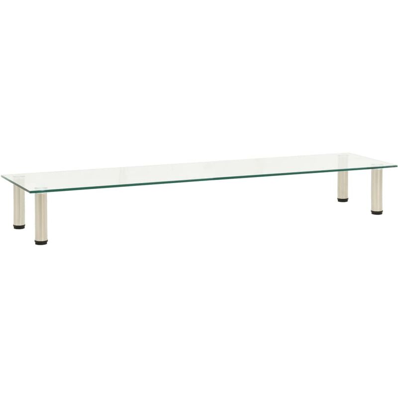Youthup - Mueble para TV de vidrio templado transparente 140x35x17 cm - Transparente
Youthup - Mueble para TV de vidrio templado transparente 140x35x17 cm - Transparente