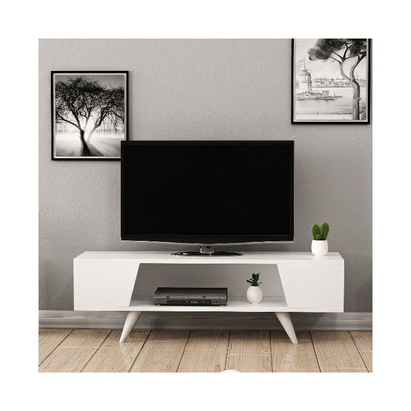 Mueble TV Nouby - con Compartimientos - para Salon - Blanco en Madera, 120 x 35 x 38 cm
Mueble TV Nouby - con Compartimientos - para Salon - Blanco en Madera, 120 x 35 x 38 cm