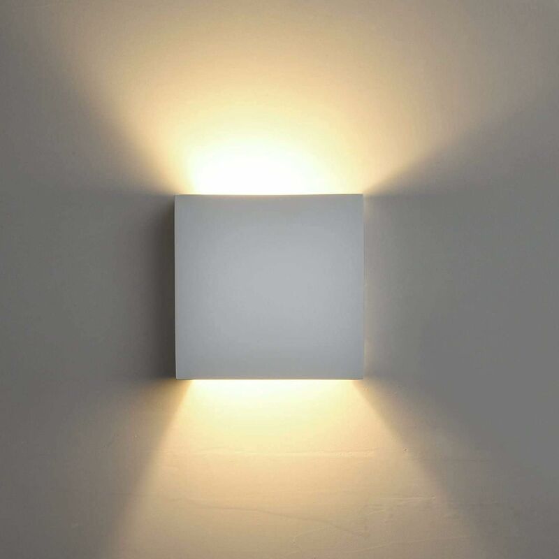 3.8W Lámparas de pared de yeso, lámpara blanca individual con bombilla enchufable G9 iluminada, lámpara de pared para interiores y exteriores para
3.8W Lámparas de pared de yeso, lámpara blanca individual con bombilla enchufable G9 iluminada, lámpara de pared para interiores y exteriores para