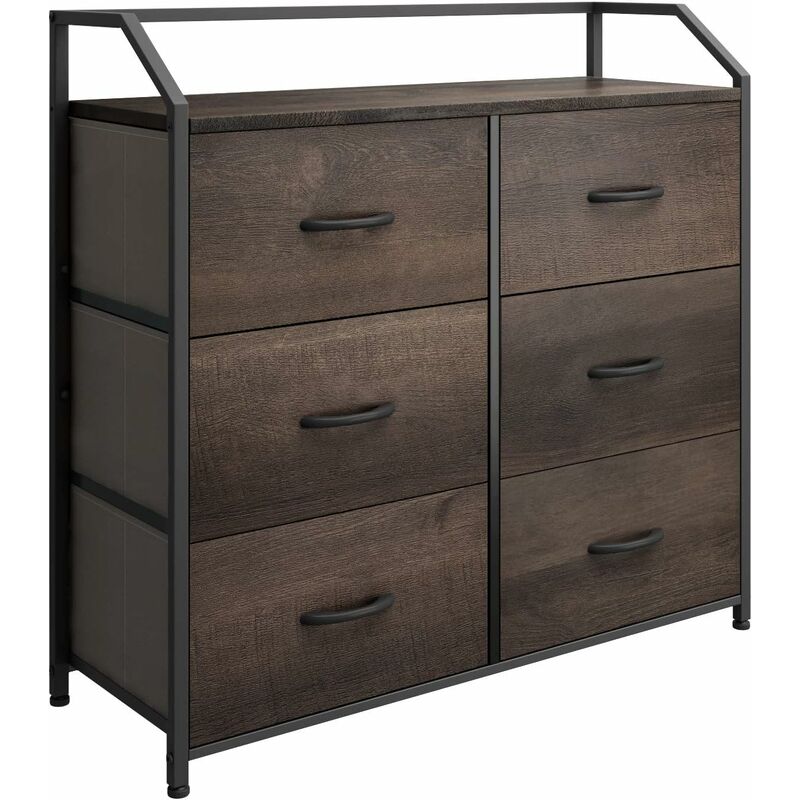 Armario de estilo industrial con compartimentos y 6 cajones, armario independiente, organizador multifuncional para sala de estar, dormitorio,
Armario de estilo industrial con compartimentos y 6 cajones, armario independiente, organizador multifuncional para sala de estar, dormitorio,