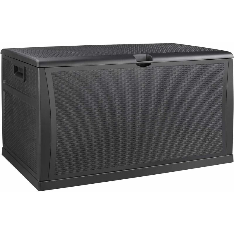 Caja de almacenamiento para exteriores, Caja de almacenamiento de 460L con asas, Cojines de almacenamiento de 100 kg Accesorios de jardín Piscina
Caja de almacenamiento para exteriores, Caja de almacenamiento de 460L con asas, Cojines de almacenamiento de 100 kg Accesorios de jardín Piscina