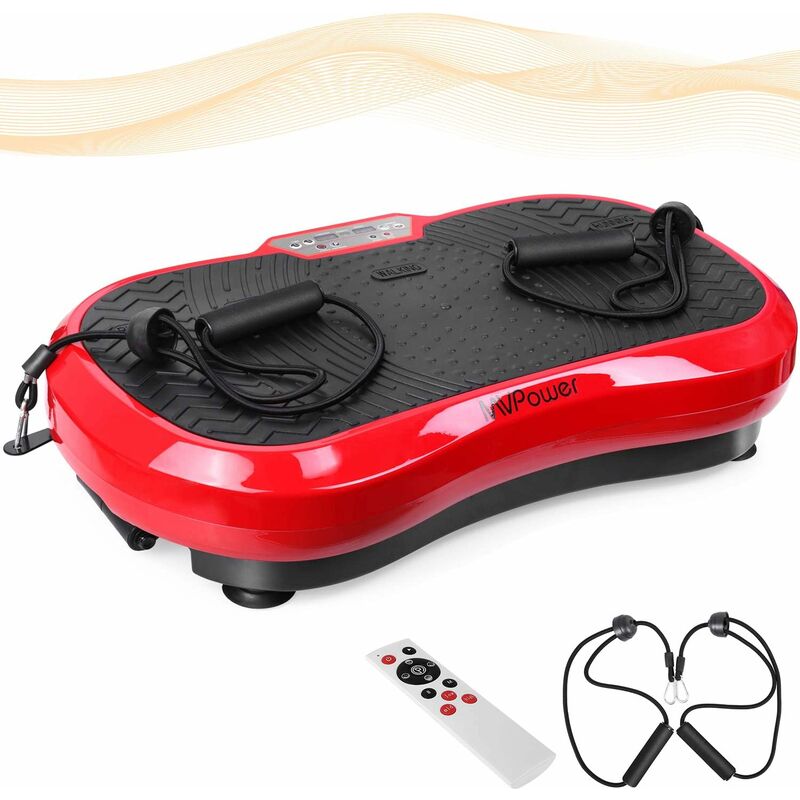 MVPower Fitness Plataforma de Vibración Ultra Plana Slim con Motor Silencioso | Pantalla LCD + Nivel 120 | Incluye Control Remoto, Bandas de
MVPower Fitness Plataforma de Vibración Ultra Plana Slim con Motor Silencioso | Pantalla LCD + Nivel 120 | Incluye Control Remoto, Bandas de