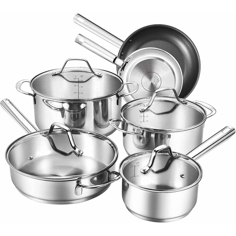 NA- Juego de utensilios de cocina de inducción, Juego de utensilios de cocina, 6 piezas, Juego de utensilios de cocina con tapa de vidrio, Apto para
NA- Juego de utensilios de cocina de inducción, Juego de utensilios de cocina, 6 piezas, Juego de utensilios de cocina con tapa de vidrio, Apto para