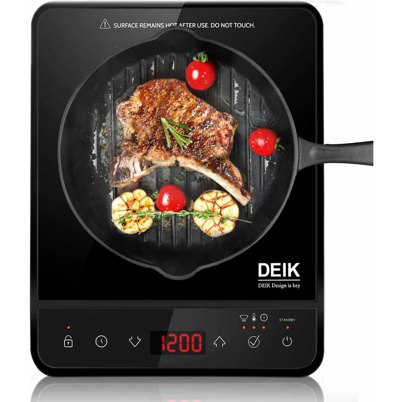 Placa de inducción portátil, cocina eléctrica multifunción, 2000 W, controles táctiles, 10 niveles de temperatura de 60 ° C a 240 ° C, temporizador
Placa de inducción portátil, cocina eléctrica multifunción, 2000 W, controles táctiles, 10 niveles de temperatura de 60 ° C a 240 ° C, temporizador