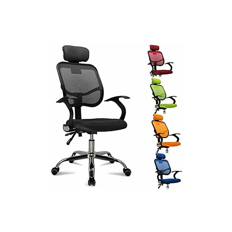 Silla giratoria para oficina, silla para computadora, altura ajustable, sillón de malla, asiento ergonómico, almohada ajustable, soporte central
Silla giratoria para oficina, silla para computadora, altura ajustable, sillón de malla, asiento ergonómico, almohada ajustable, soporte central