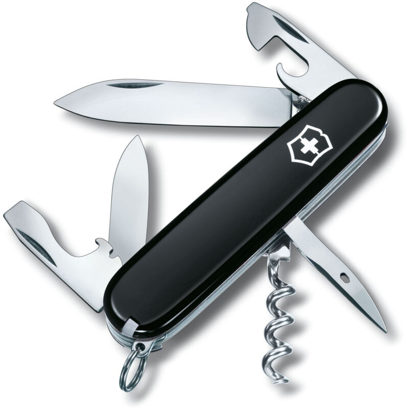 Victorinox - Navaja Spartan, con sacacorchos y abrelatas, 12 funciones, 59 gr, color negro
Victorinox - Navaja Spartan, con sacacorchos y abrelatas, 12 funciones, 59 gr, color negro