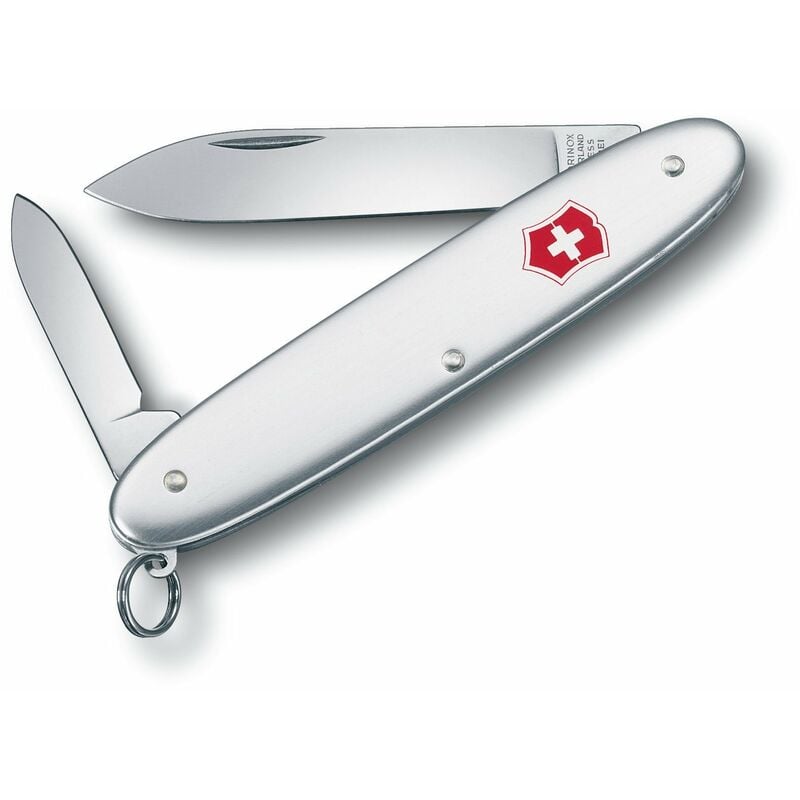 Navaja suiza Victorinox Excelsior, diseño minimalista, cuenta con 3 funciones, incluye dos hojas y llavero, longitud 84 mm, 22 gr, color gris
Navaja suiza Victorinox Excelsior, diseño minimalista, cuenta con 3 funciones, incluye dos hojas y llavero, longitud 84 mm, 22 gr, color gris