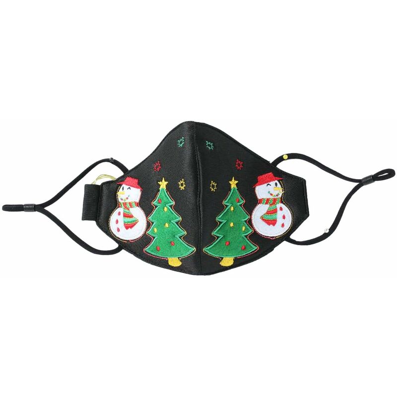 Navidad 7 colores Control de voz Mascara LED Mascara facial con luz, Happy Time Decoracion navidena USB Recargable para festivales, Raves, Fiestas,
Navidad 7 colores Control de voz Mascara LED Mascara facial con luz, Happy Time Decoracion navidena USB Recargable para festivales, Raves, Fiestas,