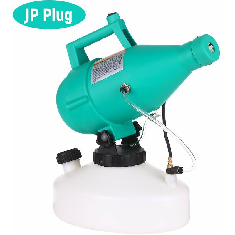 Nebulizador ULV electrico, pulverizador atomizador portatil de volumen ultrabajo, 4.5L,Verde, enchufe JP
Nebulizador ULV electrico, pulverizador atomizador portatil de volumen ultrabajo, 4.5L,Verde, enchufe JP