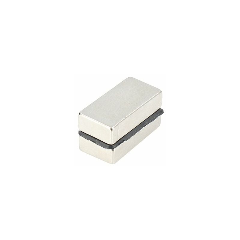 Ferrestock FSKNDR001 Pack de imanes cuadrados de neodimio (tierras raras) con una fuerza de sujeción super potente, fijación extra, 40x20x10 mm, 2
Ferrestock FSKNDR001 Pack de imanes cuadrados de neodimio (tierras raras) con una fuerza de sujeción super potente, fijación extra, 40x20x10 mm, 2