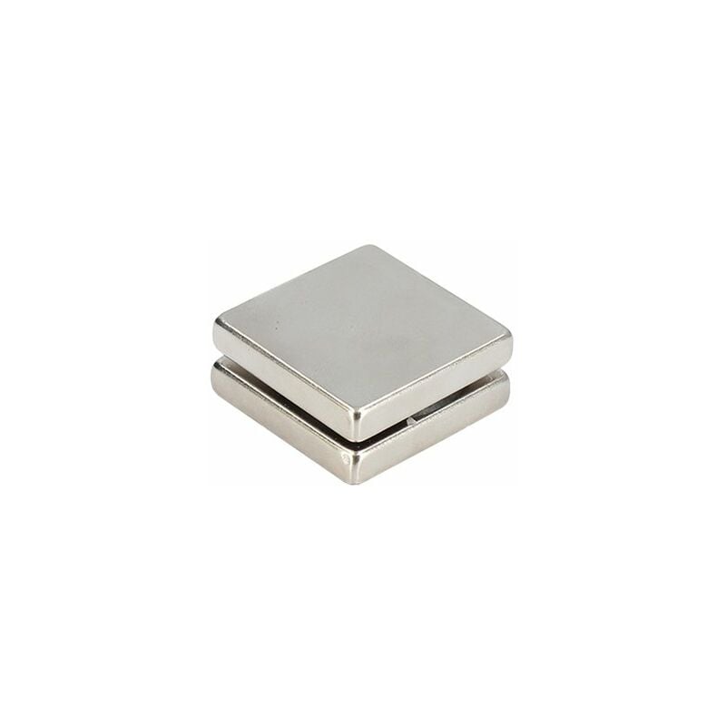 Ferrestock FSKNDR002 Pack de imanes cuadrados de neodimio (tierras raras) con una fuerza de sujeción super potente, fijación extra, 42x42x8 mm, 2
Ferrestock FSKNDR002 Pack de imanes cuadrados de neodimio (tierras raras) con una fuerza de sujeción super potente, fijación extra, 42x42x8 mm, 2