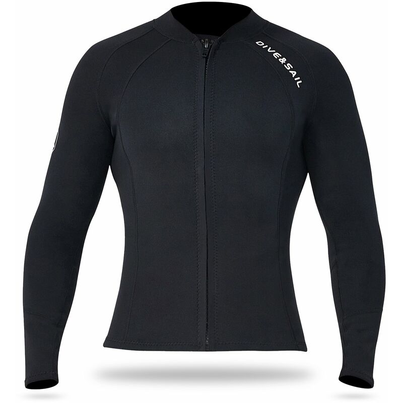 Neopreno de 2 mm Hombres Mujeres Buceo Top con cremallera frontal Trajes de neopreno Chaqueta de manga larga Traje de neopreno para esnorquel Buceo
Neopreno de 2 mm Hombres Mujeres Buceo Top con cremallera frontal Trajes de neopreno Chaqueta de manga larga Traje de neopreno para esnorquel Buceo