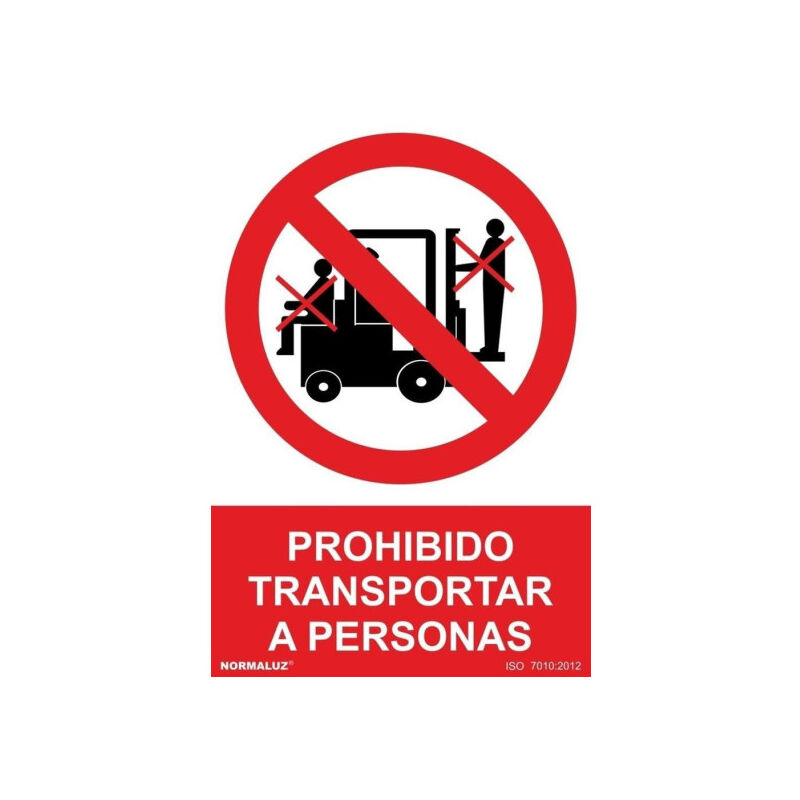 Señal Prohibido Transportar A Personas Con Tintas UV | 300 x 400 mm - PVC GLASSPACK 0'7 mm
Señal Prohibido Transportar A Personas Con Tintas UV | 300 x 400 mm - PVC GLASSPACK 0'7 mm