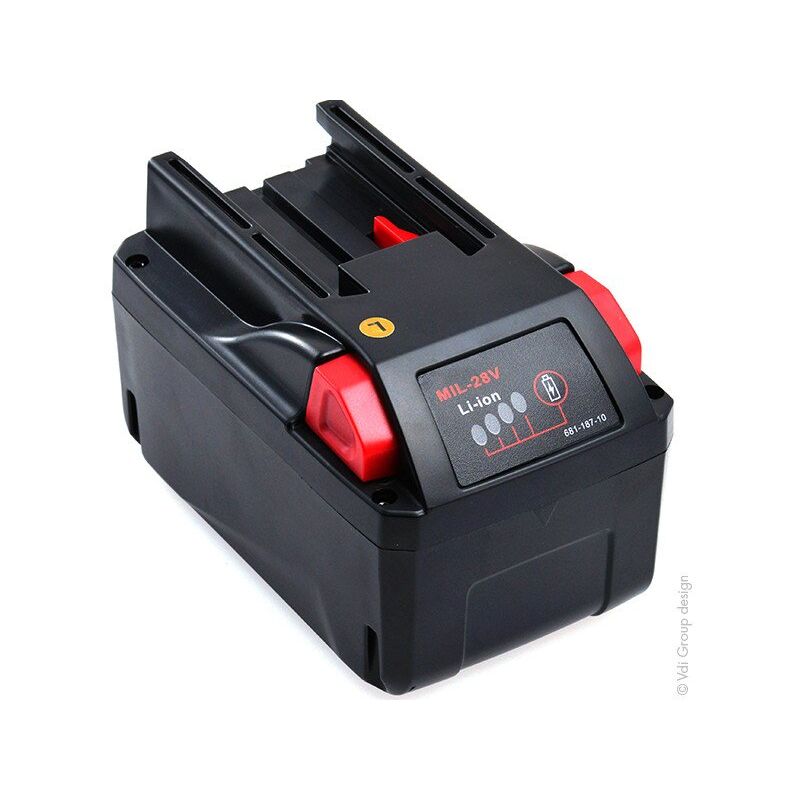 NX - Batería atornillador, taladradora, perforadora… compatible Milwaukee M28 B5 28V 3Ah - 40004
NX - Batería atornillador, taladradora, perforadora… compatible Milwaukee M28 B5 28V 3Ah - 40004
