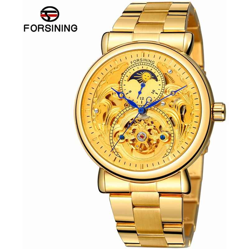 T-Winner Reloj mecanico automatico para hombre 3ATM Relojes de pulsera de moda a prueba de agua,Oro
T-Winner Reloj mecanico automatico para hombre 3ATM Relojes de pulsera de moda a prueba de agua,Oro