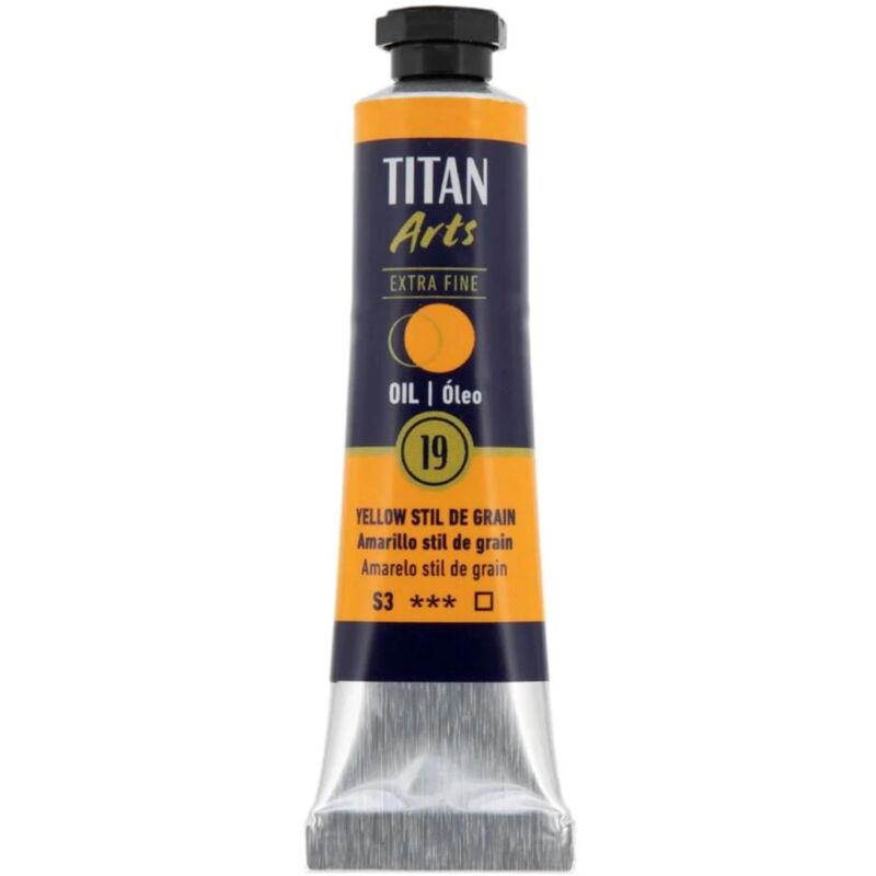 OLEO EXTRA FINO 20 ML | COLOR: 19 AMARILLO STIL DE GRAIN serie 3 - 19 AMARILLO STIL DE GRAIN serie 3 - Titan
OLEO EXTRA FINO 20 ML | COLOR: 19 AMARILLO STIL DE GRAIN serie 3 - 19 AMARILLO STIL DE GRAIN serie 3 - Titan
