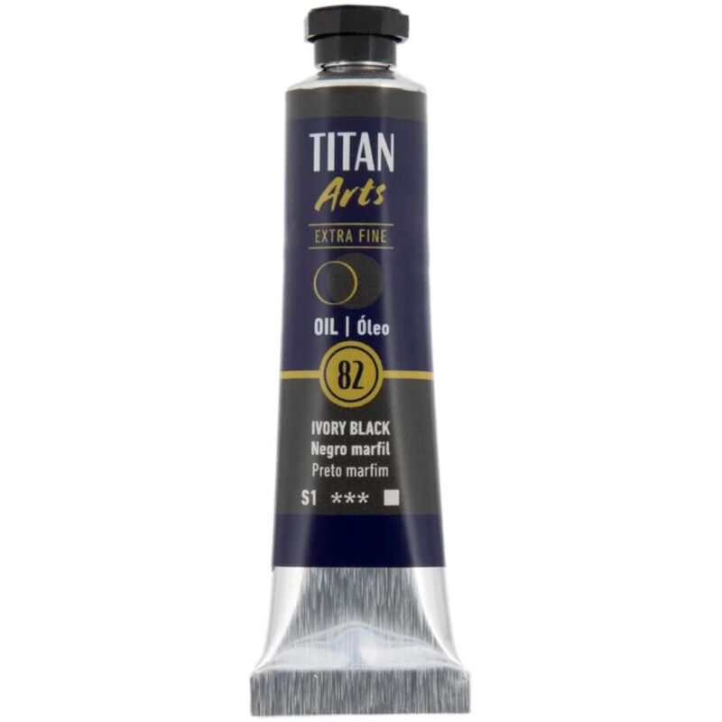 OLEO EXTRA FINO TITAN 20 ML | COLOR: 82 NEGRO MARFIL serie 1 - 82 NEGRO MARFIL serie 1
OLEO EXTRA FINO TITAN 20 ML | COLOR: 82 NEGRO MARFIL serie 1 - 82 NEGRO MARFIL serie 1