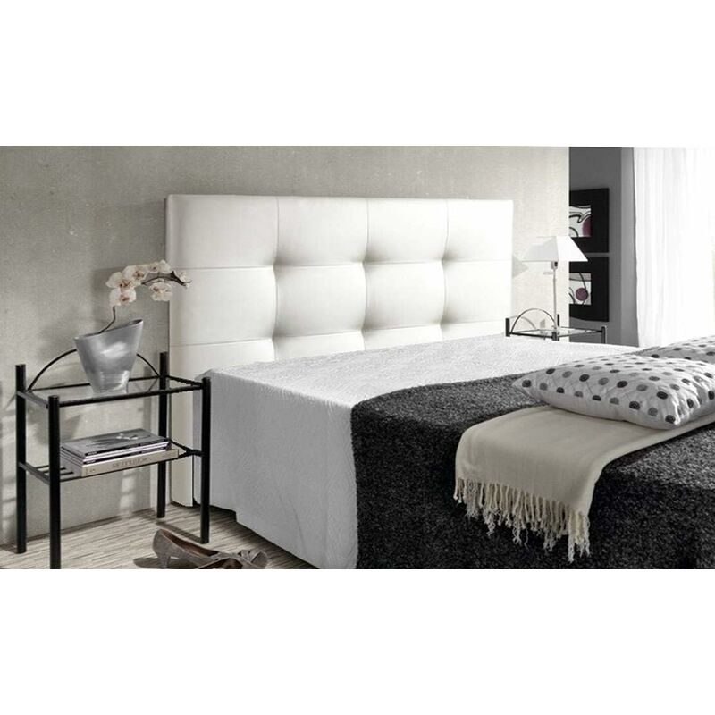 Cabecero de Cama tapizado en Polipiel Mod. TENNESSEE Largo, Acolchado de Espuma para Cama de Niño, Juvenil y Matrimonio (125 cm. Alto) (165X125,
Cabecero de Cama tapizado en Polipiel Mod. TENNESSEE Largo, Acolchado de Espuma para Cama de Niño, Juvenil y Matrimonio (125 cm. Alto) (165X125,