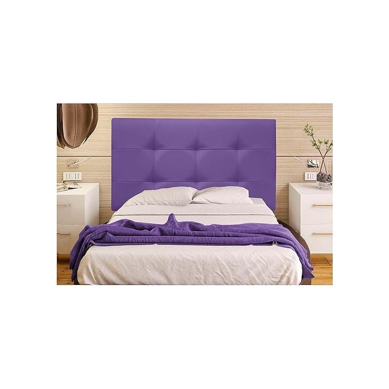 Cabecero de Cama tapizado en Polipiel Mod.TENNESSEE, Acolchado de Espuma para Cama de Niño, Juvenil y Matrimonio (70 cm. Alto) (135X70, Morado)
Cabecero de Cama tapizado en Polipiel Mod.TENNESSEE, Acolchado de Espuma para Cama de Niño, Juvenil y Matrimonio (70 cm. Alto) (135X70, Morado)