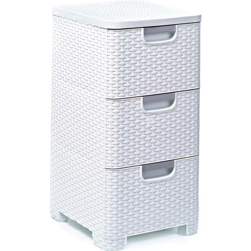 Organizador Curver Natural Style Blanco