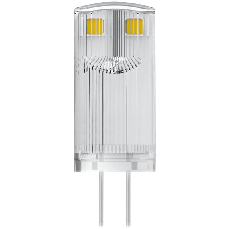LED PIN 12 V Lote de 2 x Bombilla LED G4, 0,90W , 10W equivalente a, 2700 K , Blanco cálido - Osram
LED PIN 12 V Lote de 2 x Bombilla LED G4, 0,90W , 10W equivalente a, 2700 K , Blanco cálido - Osram