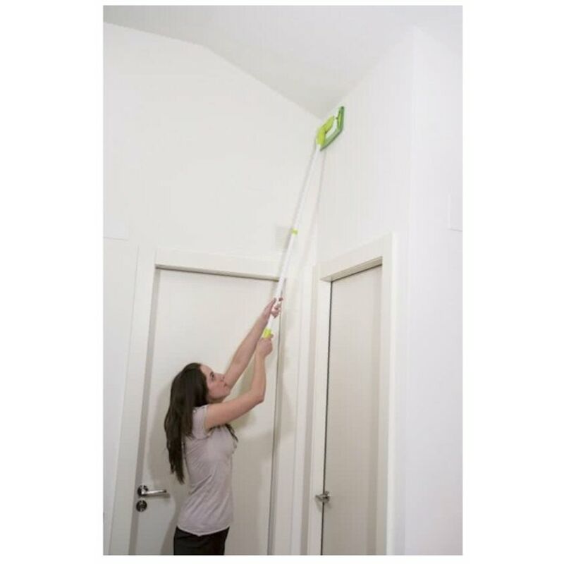 OUTLET Palo telescópico de 120 cm Clip Mop, para cualquier tipo de suelo y techo, con paño de microfibra de 30 x 26 cm
OUTLET Palo telescópico de 120 cm Clip Mop, para cualquier tipo de suelo y techo, con paño de microfibra de 30 x 26 cm