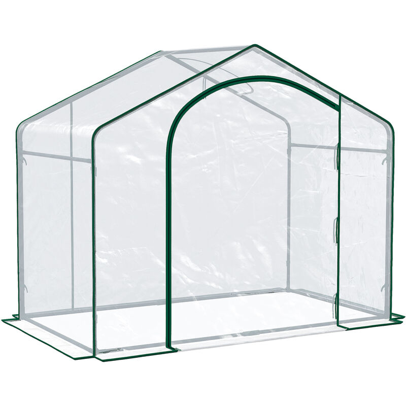 Invernadero Transparente de Jardín Vivero Casero Plantas Jardinería - Transparente y verde
Invernadero Transparente de Jardín Vivero Casero Plantas Jardinería - Transparente y verde